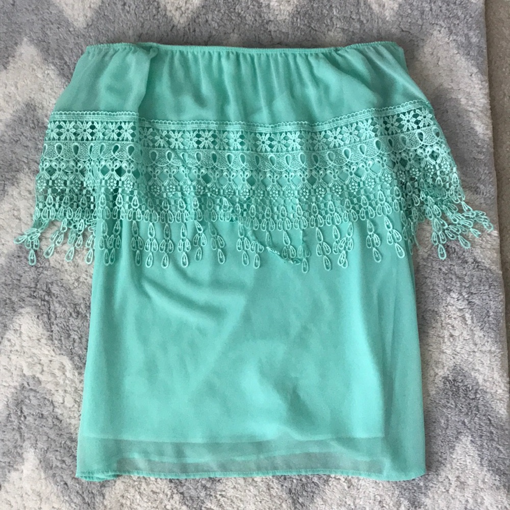 Off the shoulder dress